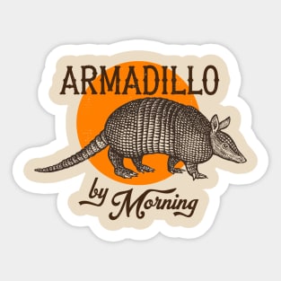 Armadillo By Morning Sticker